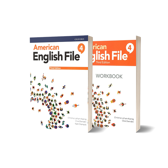 American English File 4 Third Edition | کتاب امریکن انگلیش فایل ۴ ویرایش سوم
