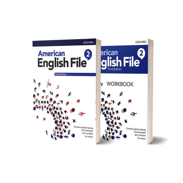 American English File 2 Third Edition | کتاب امریکن انگلیش فایل ۲ ویرایش سوم