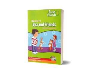 کتاب داستان First Friends 1 Story Book (Baz and Friends)