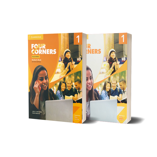 Four Corners 1 Second Edition | کتاب فور کورنرز 1 ویرایش دوم | سایز بزرگ