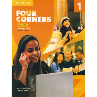 Four Corners 1 Second Edition | کتاب فور کورنرز 1 ویرایش دوم | سایز بزرگ