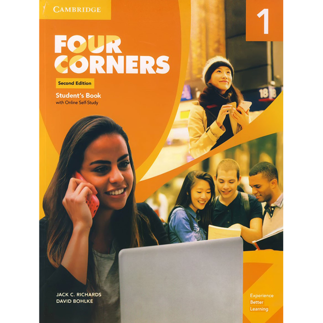 Four Corners 1 Second Edition | کتاب فور کورنرز 1 ویرایش دوم | سایز بزرگ