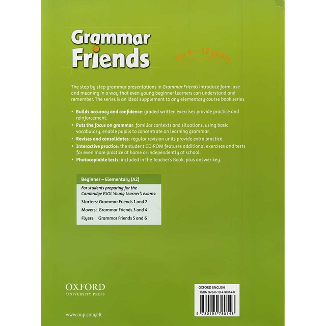 Grammar Friends 3-back