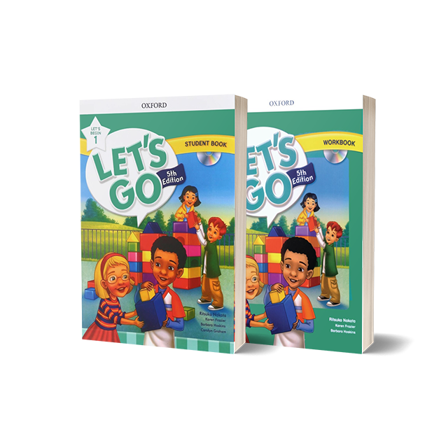 Let's Go Begin 1 Fifth Edition | کتاب لتس گو بگین 1 ویرایش پنجم