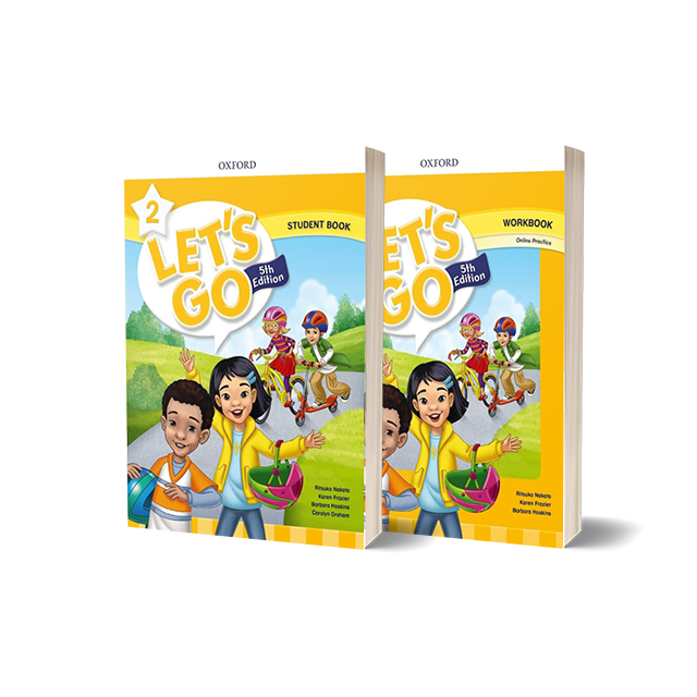 Let's Go 2 Fifth Edition | کتاب لتس گو 2 ویرایش پنجم | سایز بزرگ