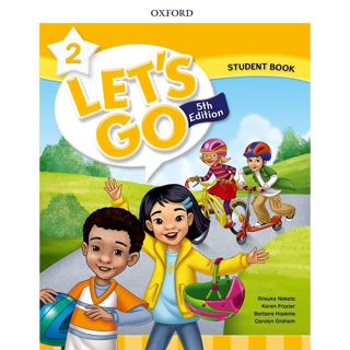 Let's Go 2 Fifth Edition | کتاب لتس گو 2 ویرایش پنجم | سایز بزرگ