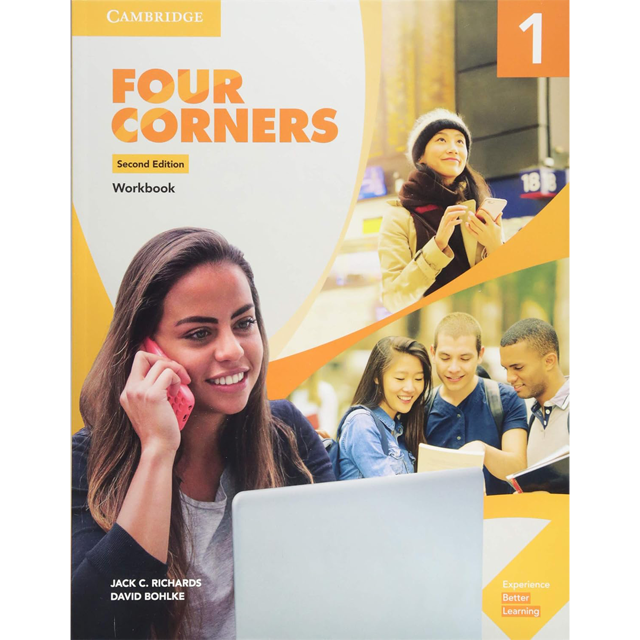 Four Corners 1 Second Edition | کتاب فور کورنرز 1 ویرایش دوم | سایز بزرگ